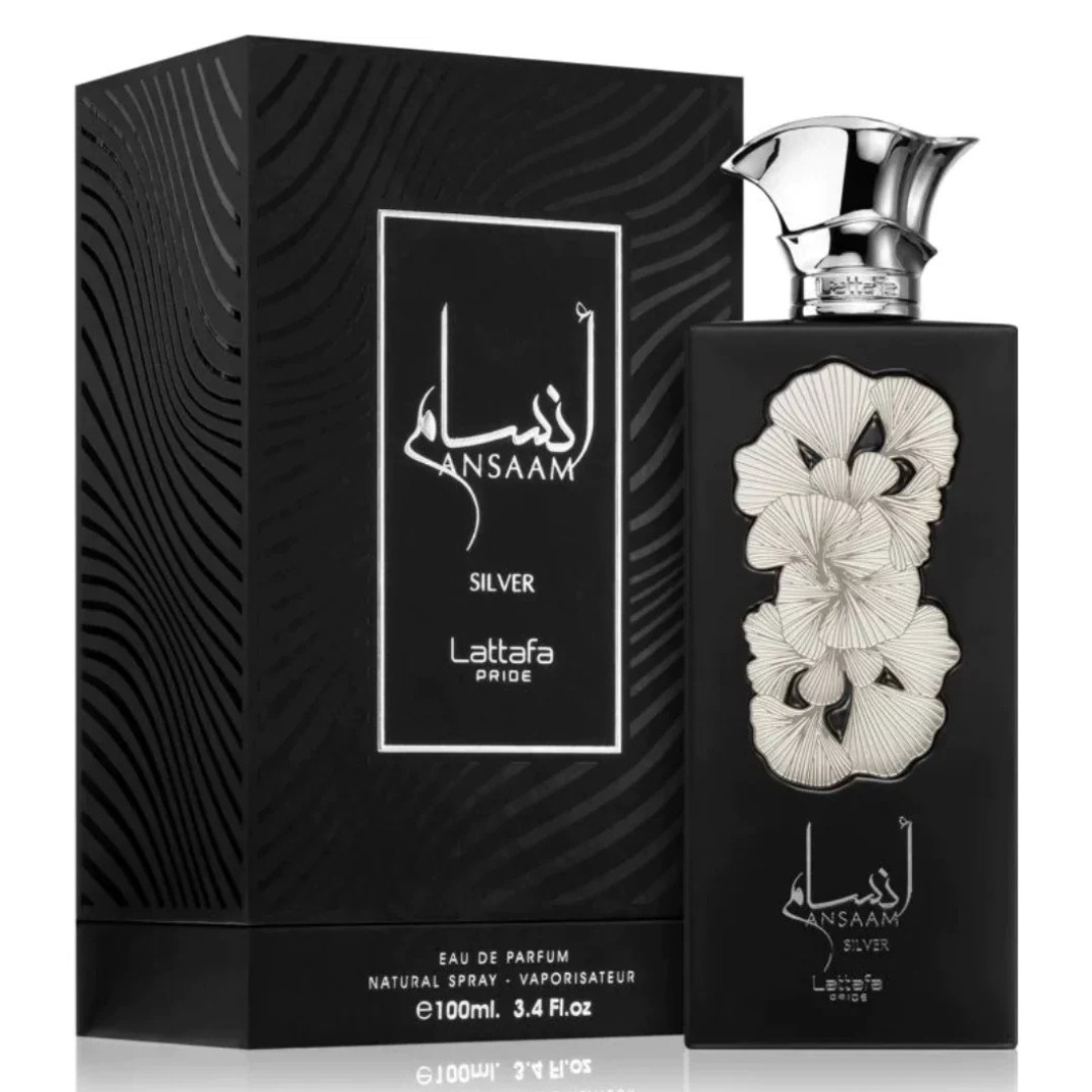 Lattafa Pride Ansaam Silver For Men And Women EDP 100ml