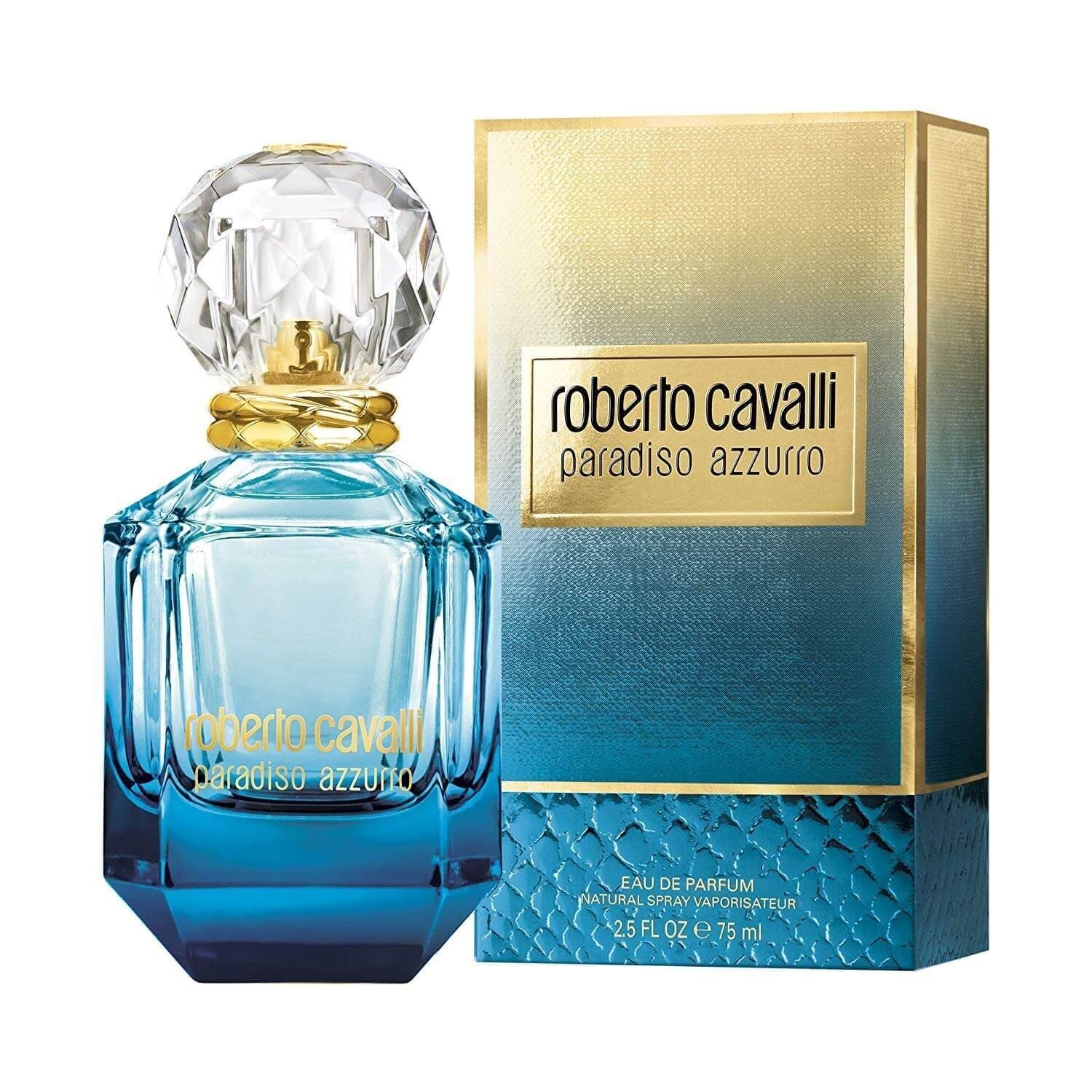 Roberto Cavalli Paradiso Azzurro For Women EDP 75ml