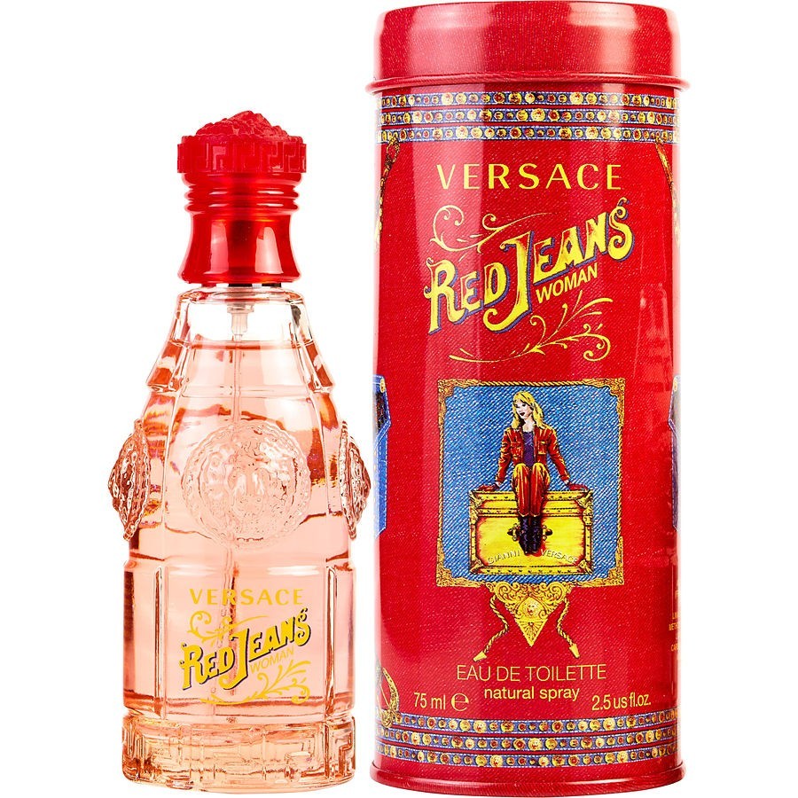 Versace Red Jeans For Women EDT 75ml