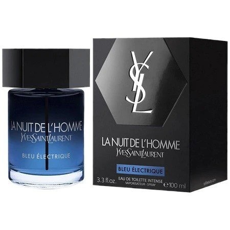 Yves Saint Laurent Ysl La Nuit de L'Homme Bleu Electrique EDT Intense 100ml