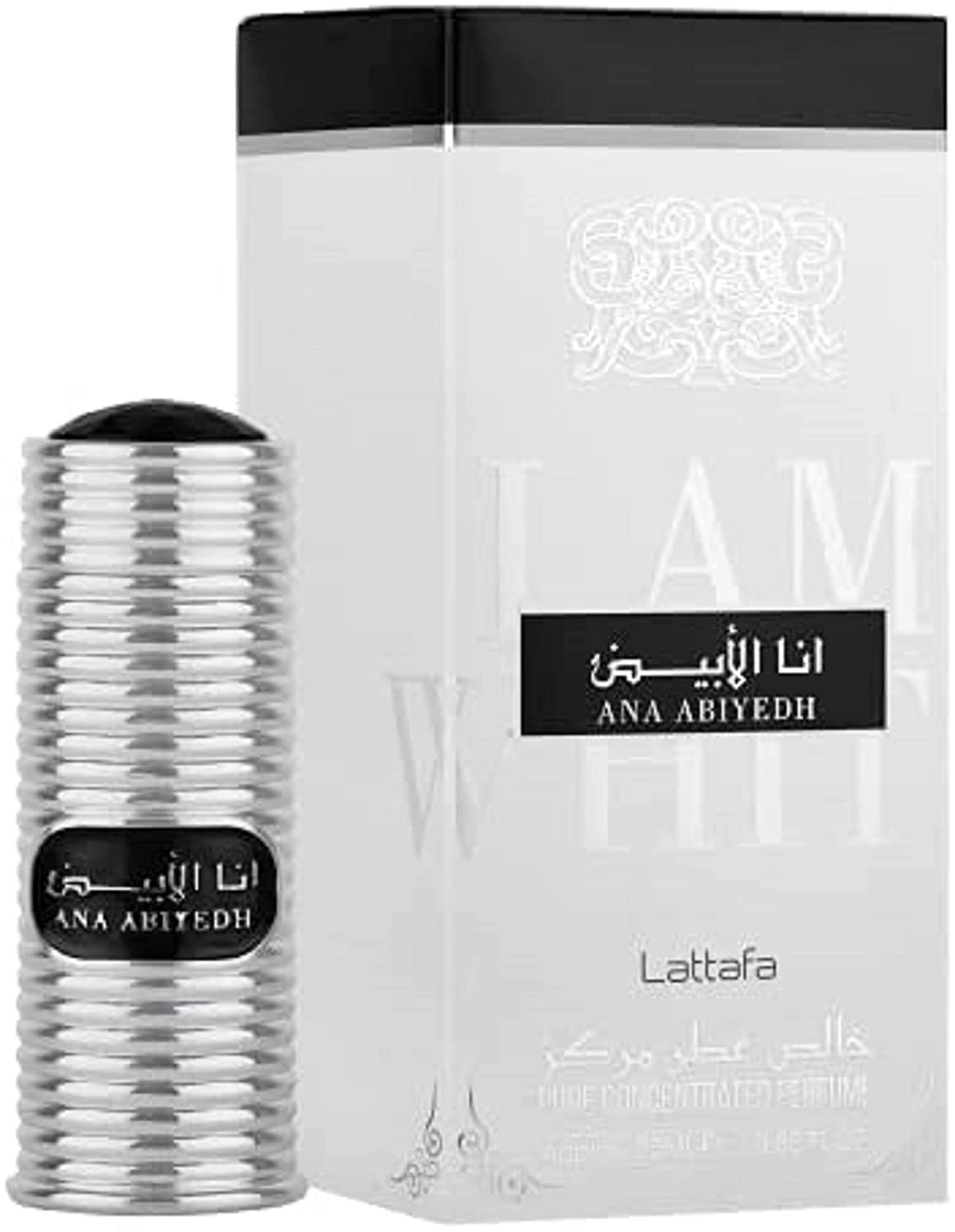 Lattafa Ana Abiyedh Attar For Men And Women 25ml