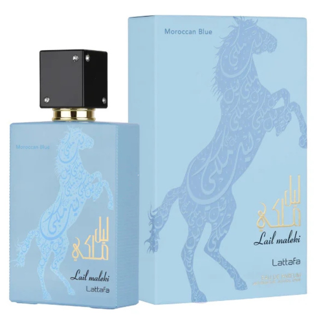 Lattafa Lail Maleki Moroccan Blue For Men EDP 100ml