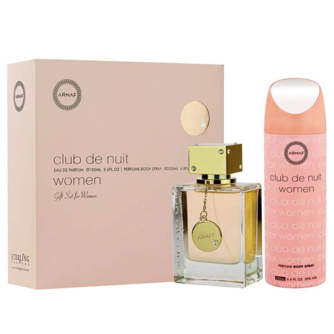 Armaf Club De Nuit Women Giftset EDP 105ml+ Body Spray 200ml