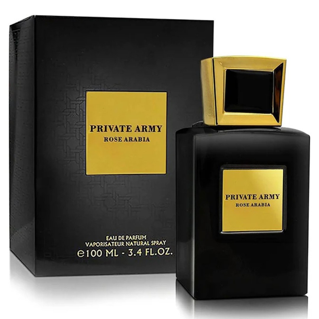 Fragrance World Private Army Rose Arabia For Men And Women EDP 100ml