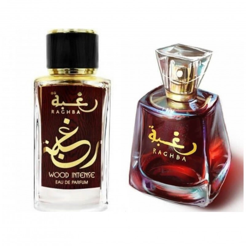 Decant/Sample The Raghba Collection. Lattafa Raghba Original, Raghba Wood Intense 10ml x2