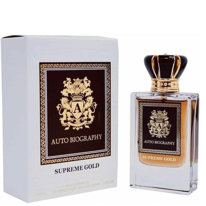 Paris Corner Autobiography Supreme Gold For Men EDP 50ml