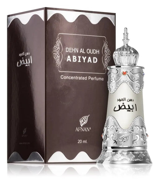 Afnan Dehn Al Oudh Abiyad Attar For Men And Women 20ml