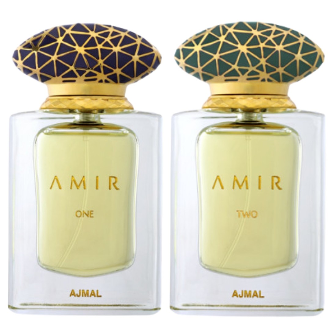 Decant/Sample Pack Of Ajmal Amir, Ajmal Amir One And Ajmal Amir Two EDP 5X2ml