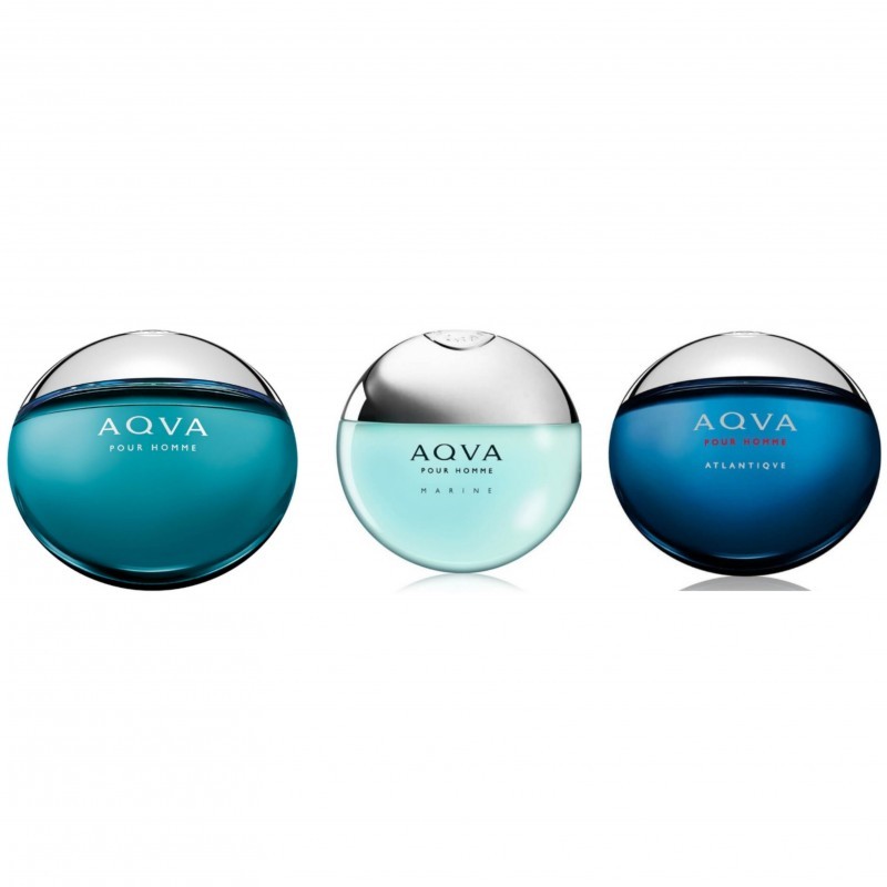 Decant/Sample Bvlgari Aqva Series, Aqva Pour homme, Aqva Pour Marine, Aqva Atlantiqve EDT 10ml x3