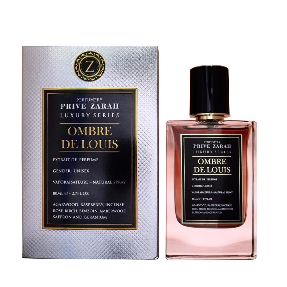 Paris Corner Prive Zarah Ombre De Louis For Men And Women Extrait De Parfum 70ml