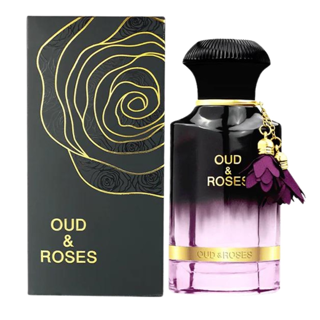 Ahmed Al Maghribi Oud & Roses For Men And Women EDP 60ml