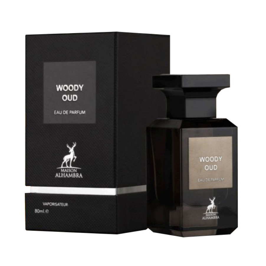 Maison Alhambra Woody Oud  For Men EDP 80ml