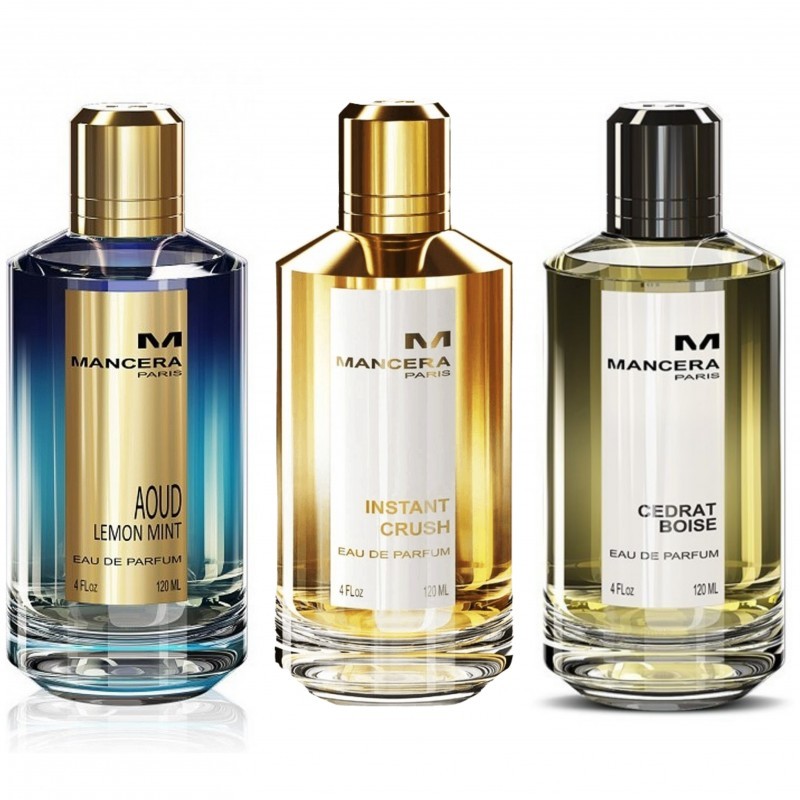 Decant/Sample Modern Mancera, Aoud Lemon Mint, Instant Crush , Cedrat Boise 10ml x3