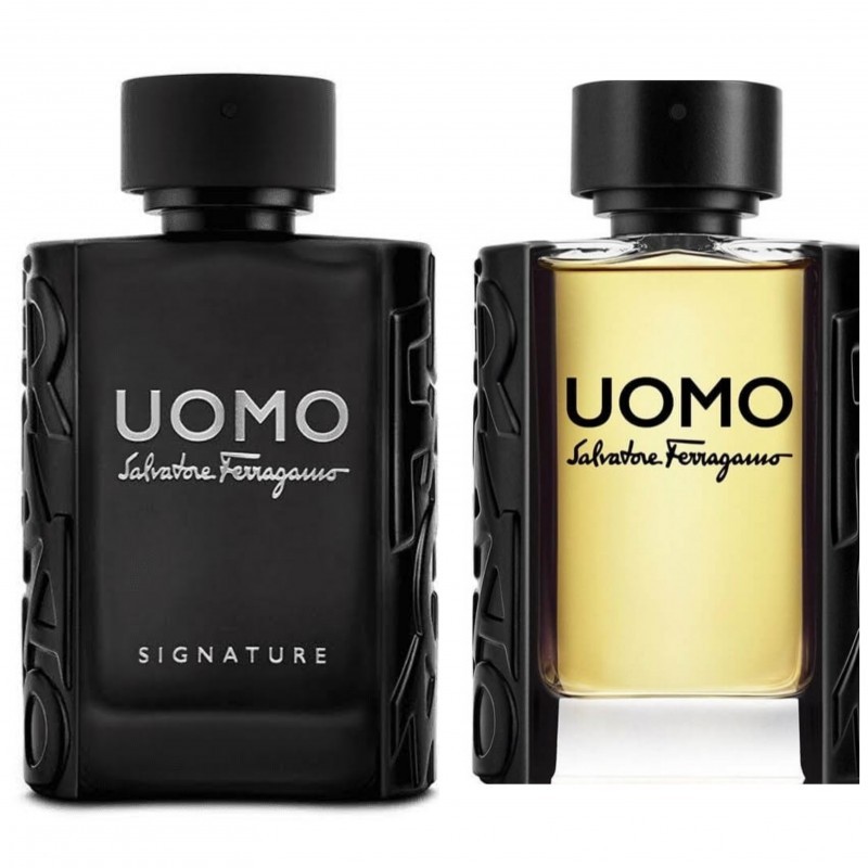 Decant/Sample Best From Salvatore Ferragamo Uomo, Ferragamo Uomo and Uomo Signature 10ml x2