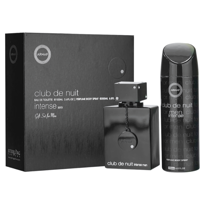 Buy Armaf Club De Nuit Men Giftset EDT 105ml+ Body Spray 200ml